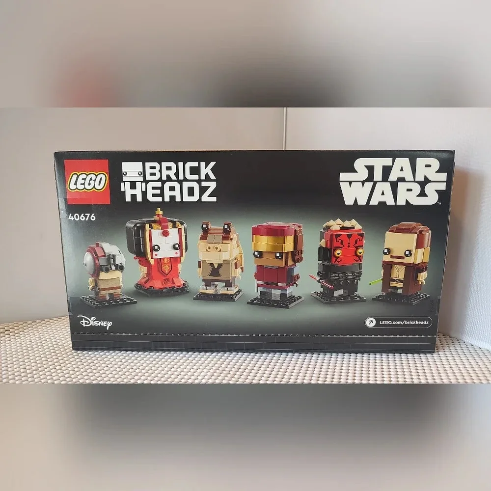 Lego BrickHeadz Star Wars 40676 The Phantom Menace 25 Years Of Star Wars Edition
